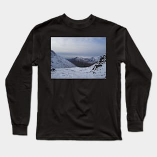 winter scene to the valley Long Sleeve T-Shirt